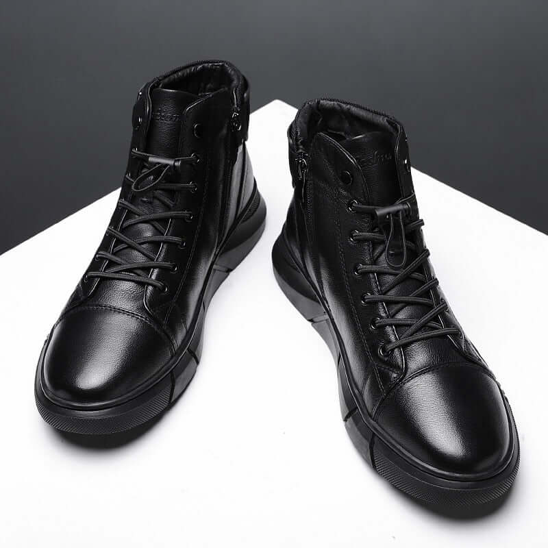 Men's Italian Thin Leather Boots