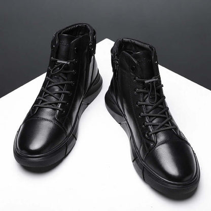Men's Italian Thin Leather Boots