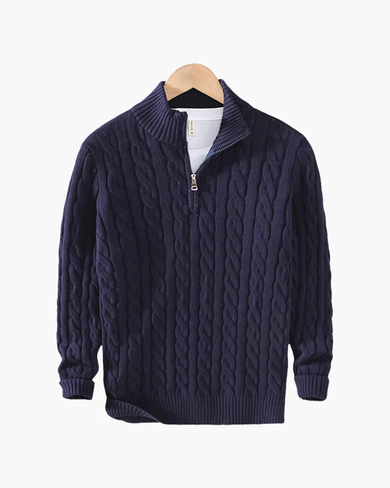 Capri Half Zip Sweater