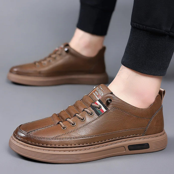 Whitlock | Lucca Genuine Leather Casual Sneakers