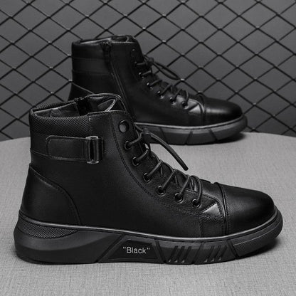 Men's Italian Thin Leather Boots