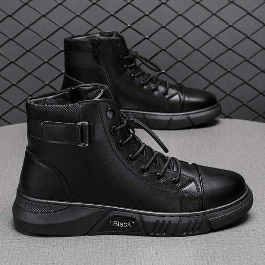 Men's Italian Thin Leather Boots