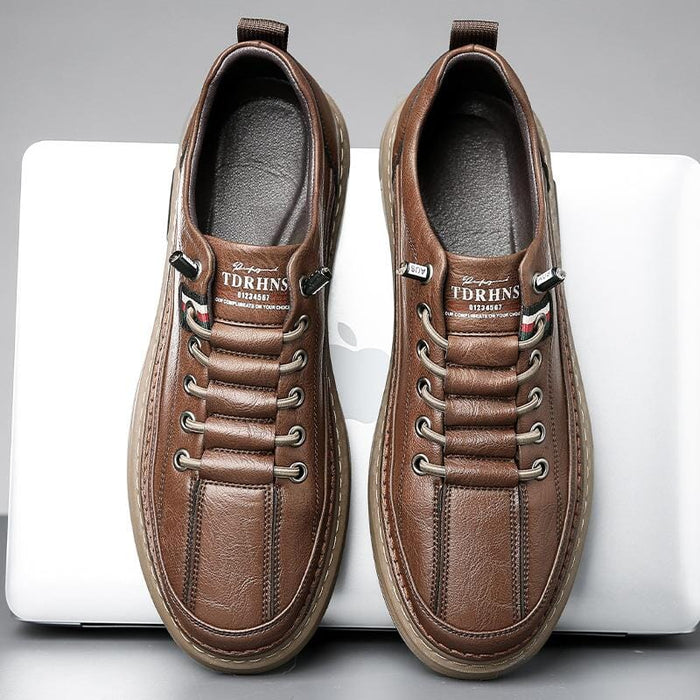 Whitlock | Lucca Genuine Leather Casual Sneakers