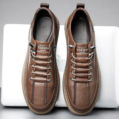 Whitlock | Lucca Genuine Leather Casual Sneakers