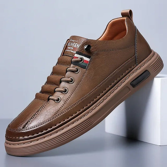 Whitlock | Lucca Genuine Leather Casual Sneakers