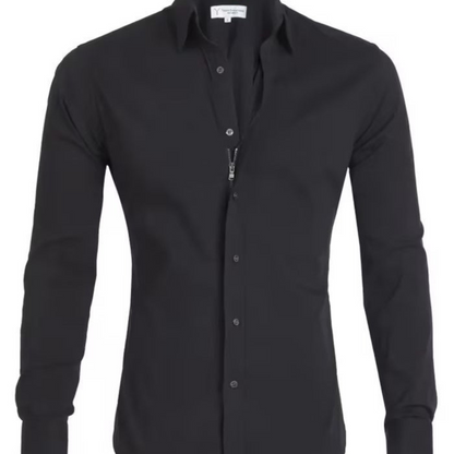 Whitlock™ | Slim Shirt With Special Zipper