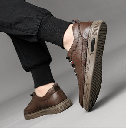 Whitlock | Lucca Genuine Leather Casual Sneakers