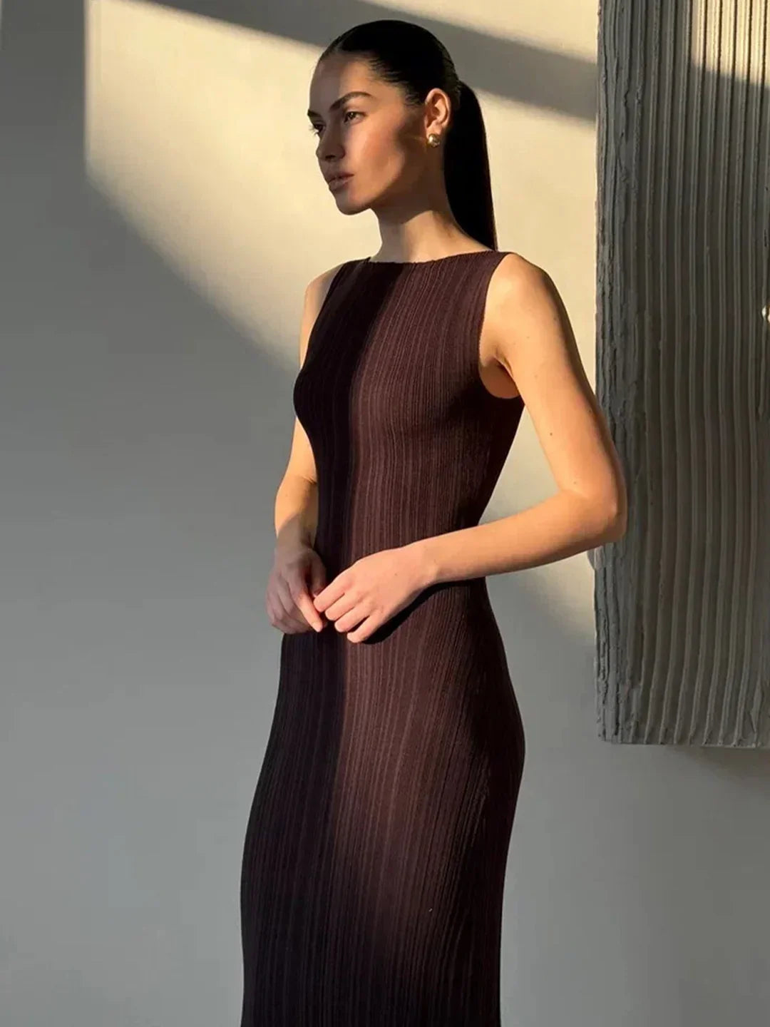Georgia® | Effortless Lines Ribbed Dress