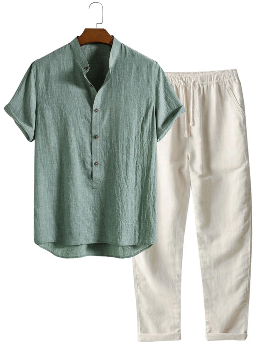 Dominica - Short-Sleeved Set
