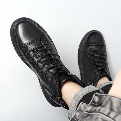 Men's Italian Thin Leather Boots