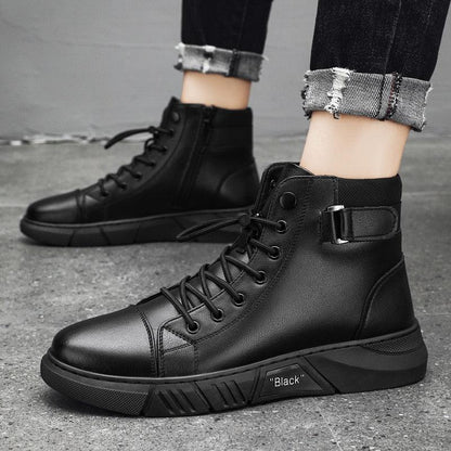 Men's Italian Thin Leather Boots