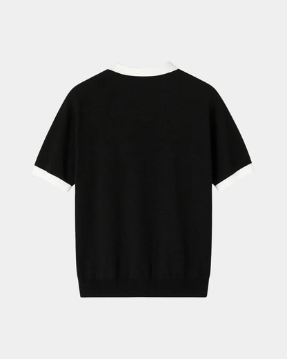 Riviera Heritage Relaxed Fit Polo - White