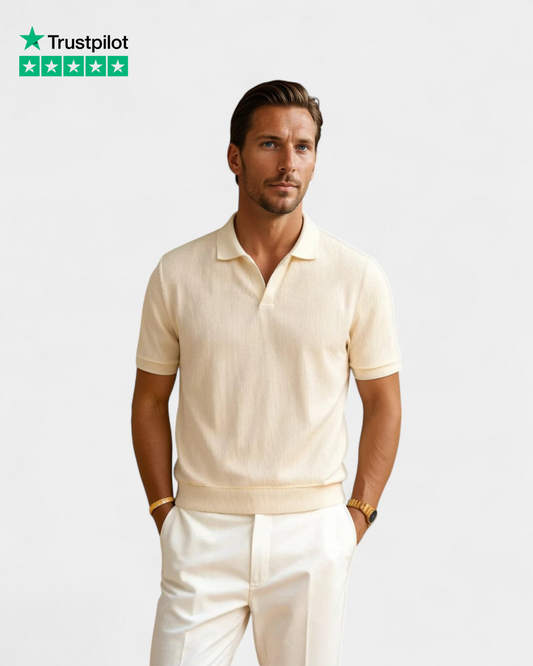 Structured Wool Polo