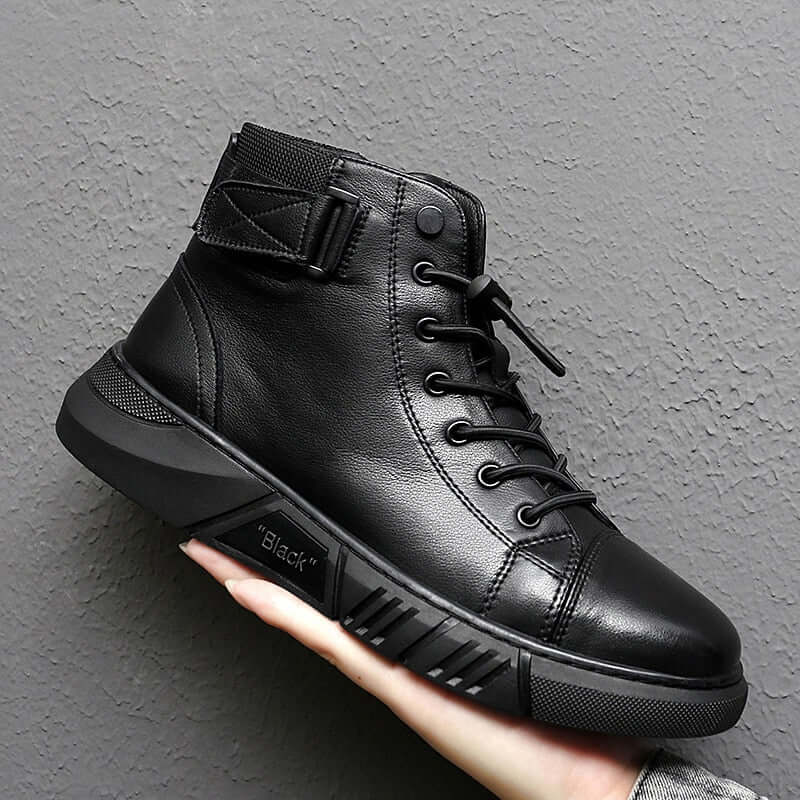 Men's Italian Thin Leather Boots