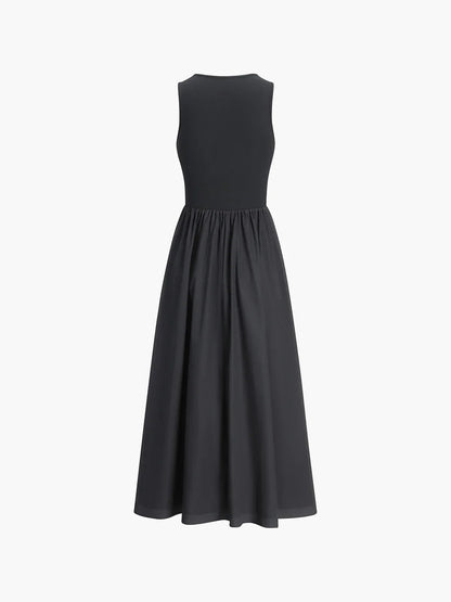 Viktoria® | Leisure Crew Neck Long Dress