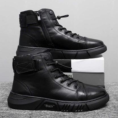 Men's Italian Thin Leather Boots