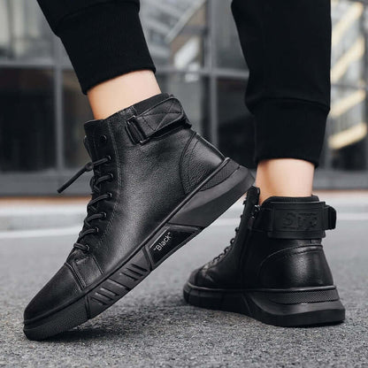 Men's Italian Thin Leather Boots