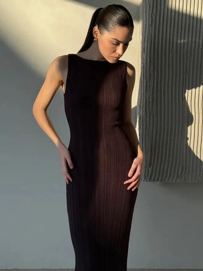 Georgia® | Effortless Lines Ribbed Dress