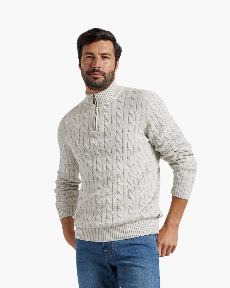 Capri Half Zip Sweater